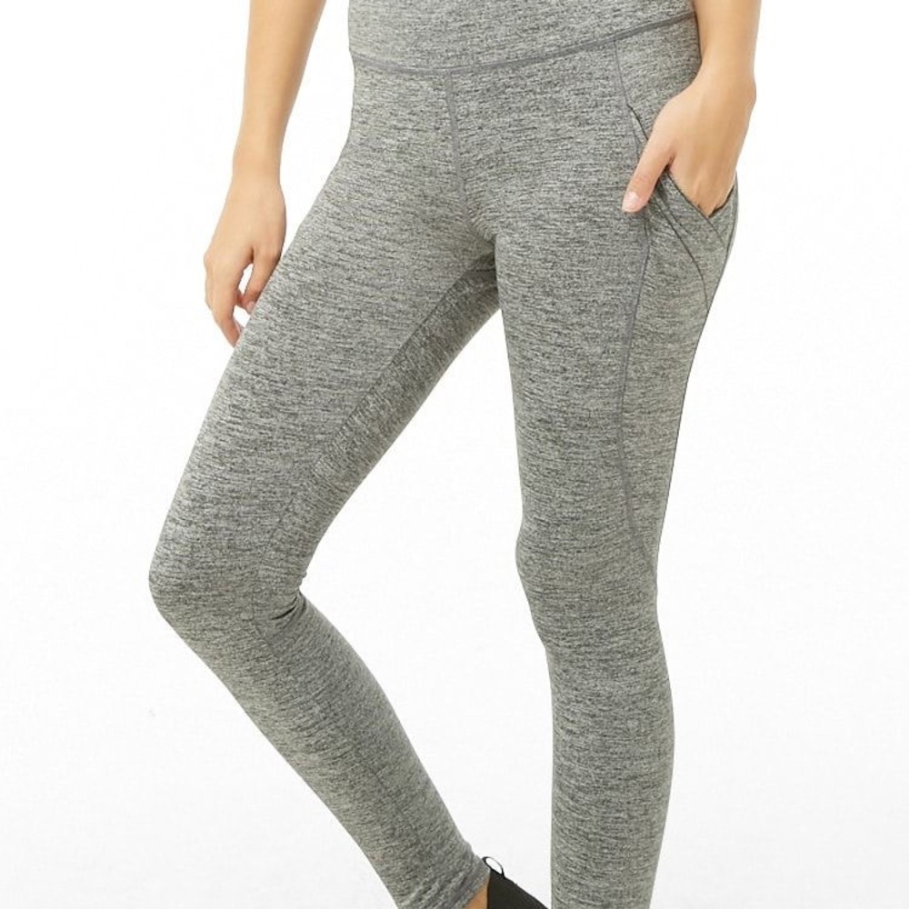 💛Gray Side Pocket Athletic Leggings💛